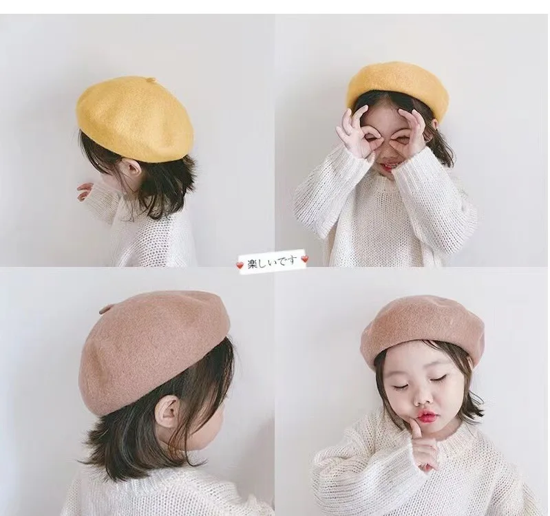 AGE 2-6 Years old (50-52cm)Kid - đánh giá và giá Beret French Wool