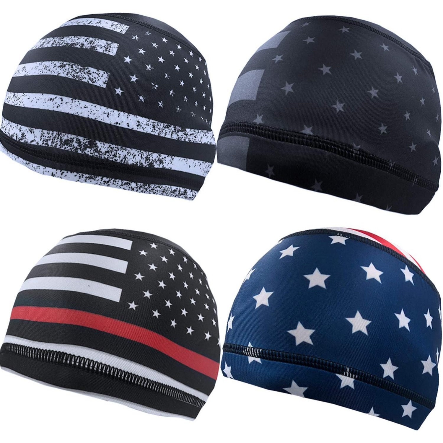 4x US Flag Skull Cap Helmet Li - đánh giá và giá Skull Cap Helmet Liner
