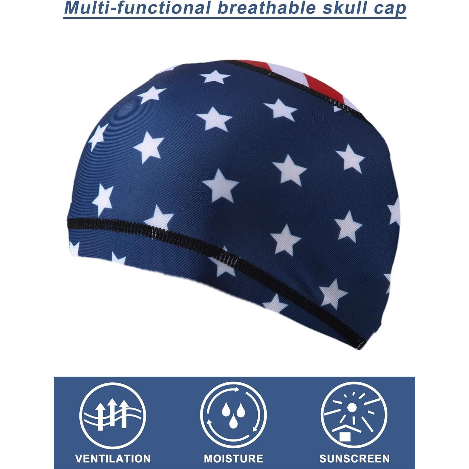 4x US Flag Skull Cap Helmet Li - đánh giá và giá Skull Cap Helmet Liner