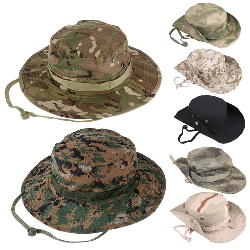 Camouflage Tactical Boonie Hat - đánh giá và giá Boonie Hat Tactical