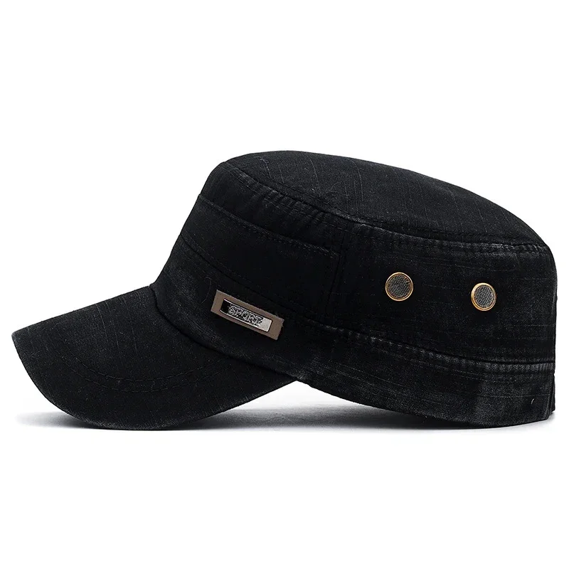 Military Cadet Flat Cap Fashio - đánh giá và giá Snapback Hat Flat