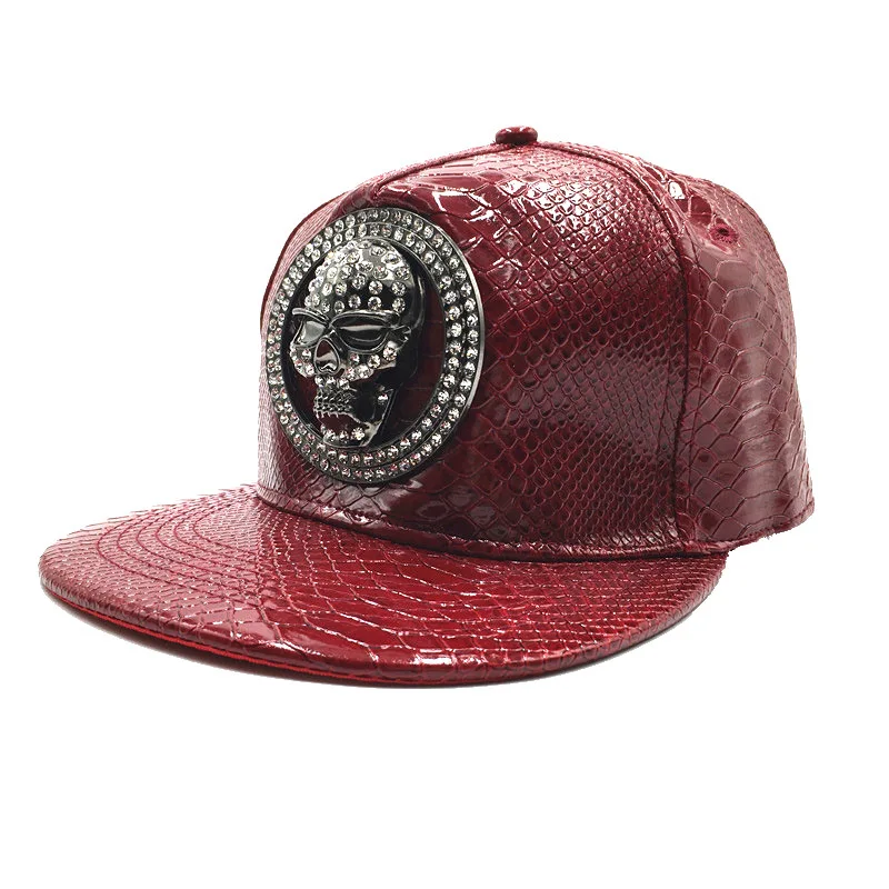Brand Oohmy Men Women PU Leath - đánh giá và giá Snapback Hat Flat