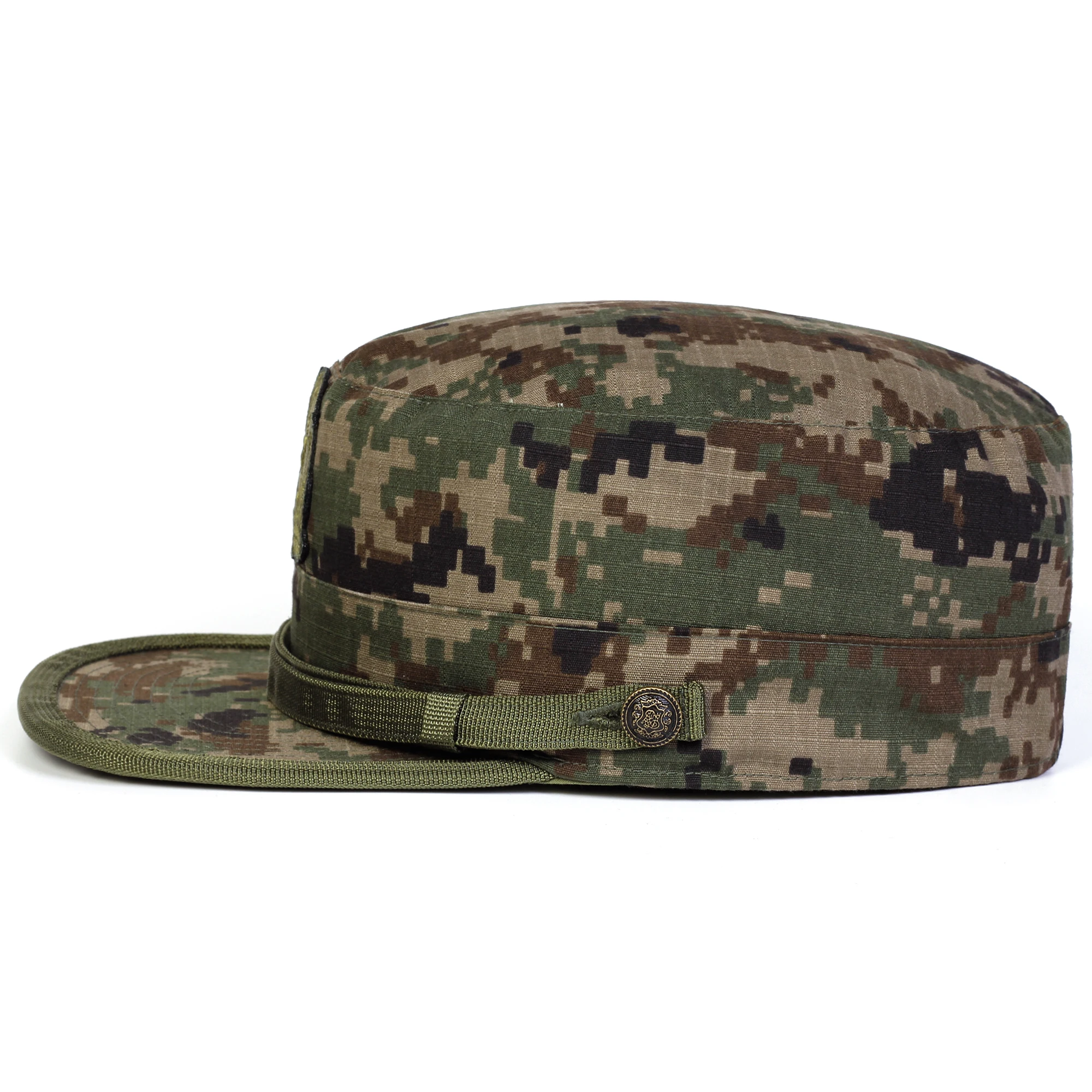Unisex Badge Camouflage Patter - đánh giá và giá Snapback Hat Flat