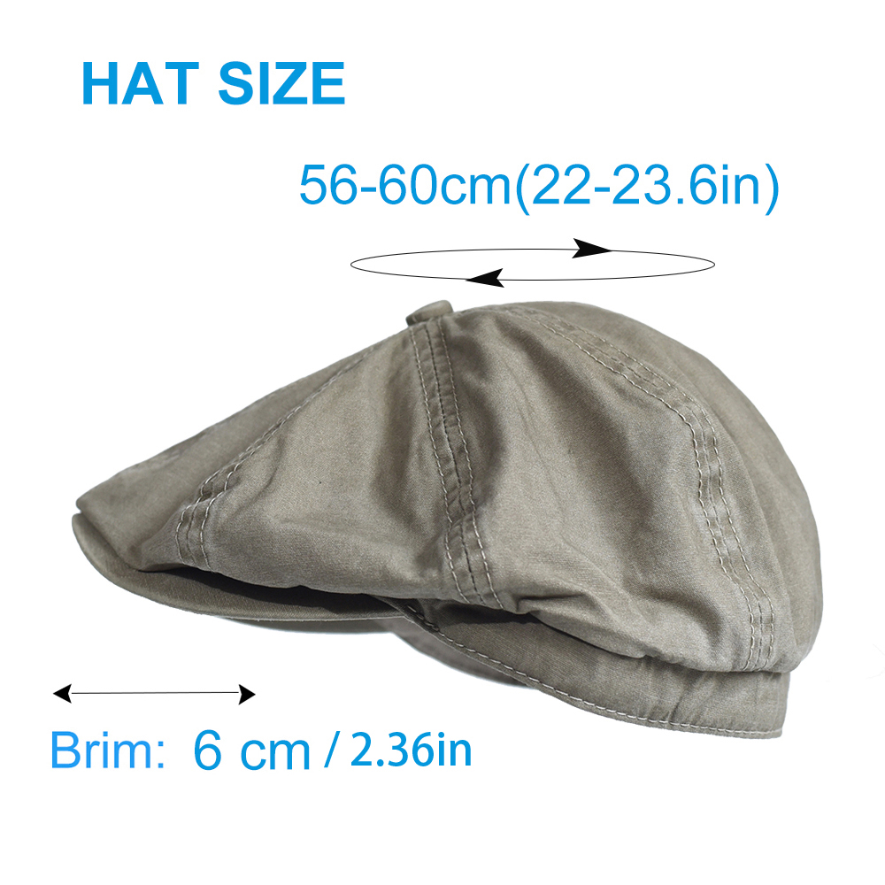 Rửa Sạch Cotton Newsboy Nắp Pe - đánh giá và giá Dad Hat Cotton